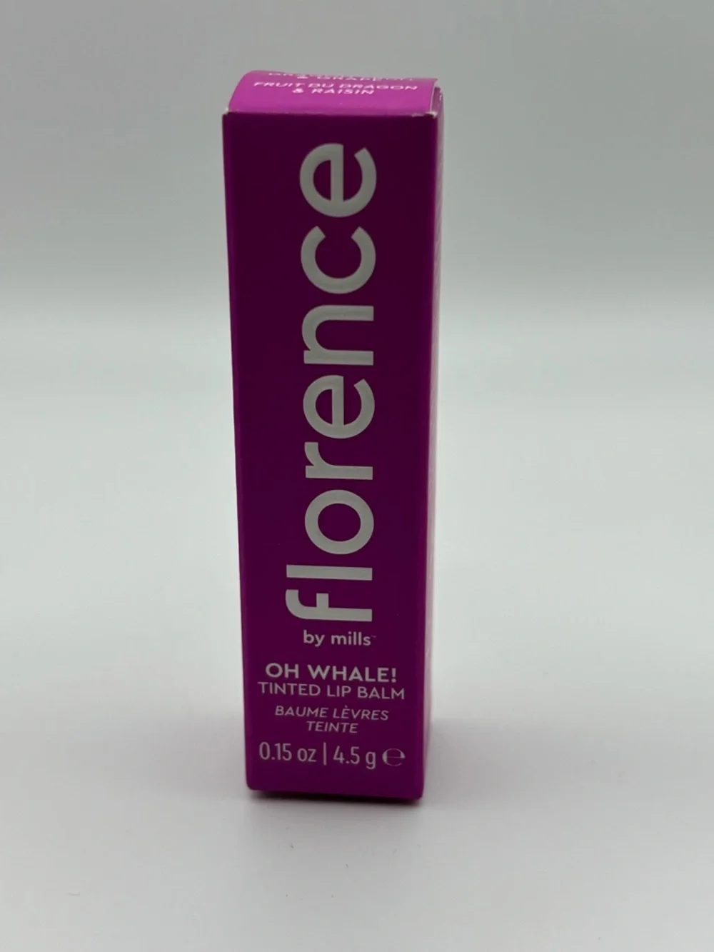 Florence by Mills Oh Whale Tinted Lip Balm 0.15oz New